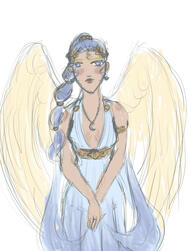 Half Body Sketch+Color