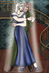 Full Body Lineart+Color+Background